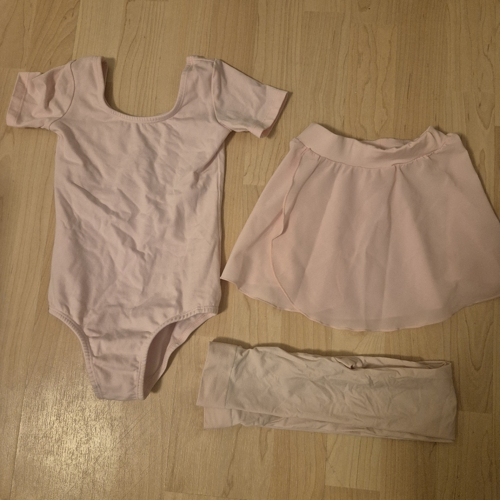 Stelle Brand ballerina toddler girl size xs (5t) complete set